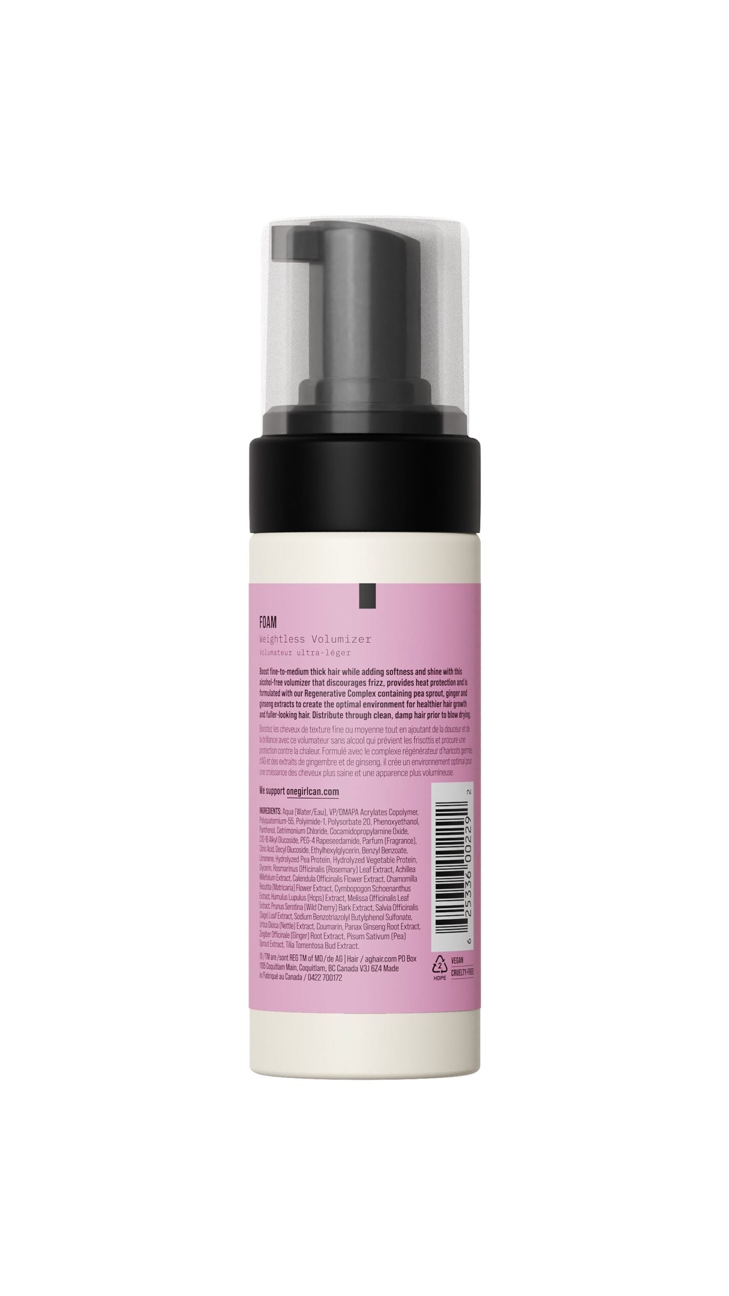 FOAM WEIGHTLESS VOLUMIZER by AG