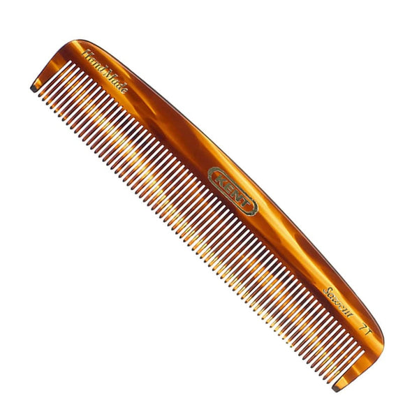 Kent Handmade 136mm Pocket Comb Fine Teeth for Fine Hair