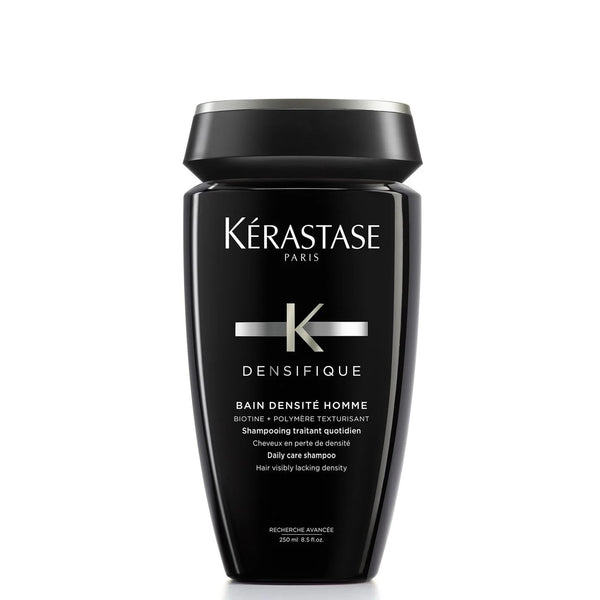 "Kérastase Densifique thickening hair care collection – shampoo, conditioner and mask for fine and thinning hair" for men