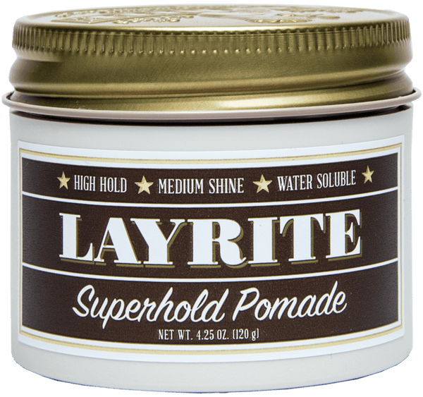 Layrite Superhold Pomade | Maximum Hold | 4.25oz