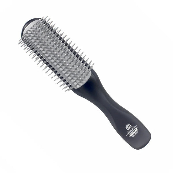 Kent KFM2 For Men Half Round Hairbrush 9-Row Gel Styler