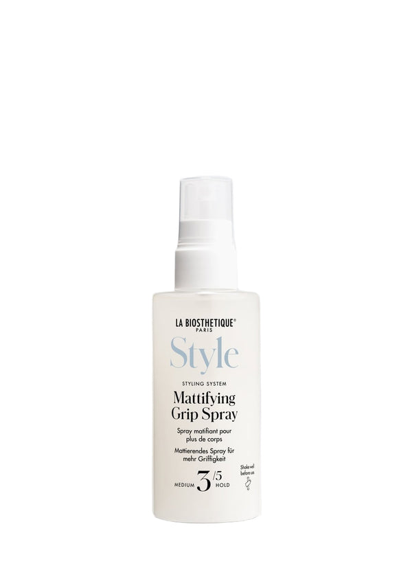 Mattifying Grip Spray by La Biosthetique Texturize & Hold with a Matte Finish