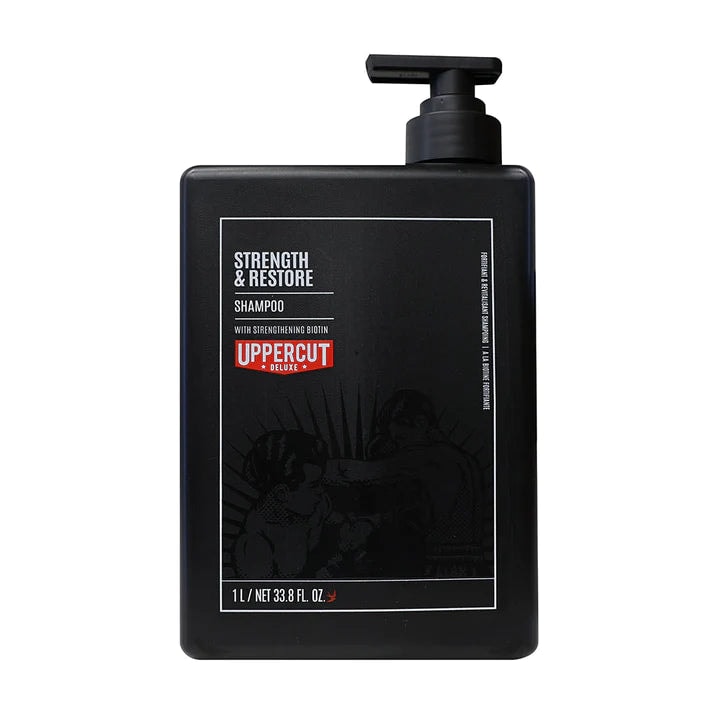 Strength and Restore Shampoo by Uppercut Deluxe