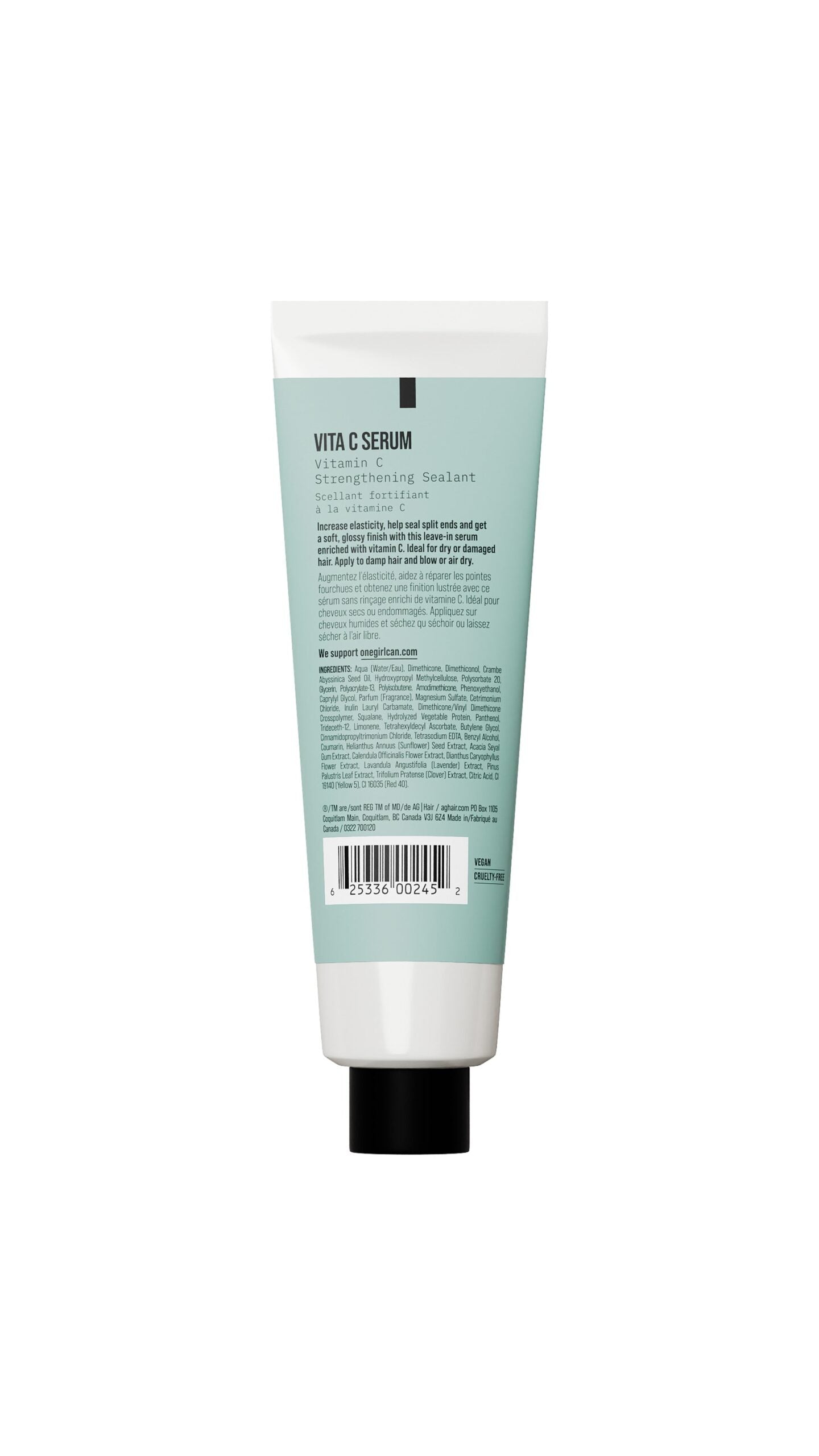 VEGAN REPAIR SERUM VITAMIN C STRENGTHENING SEALANT by AG