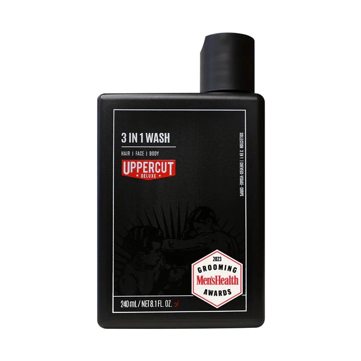 Uppercut Deluxe 3-in-1 Wash Hair, Face & Body Wash for Men