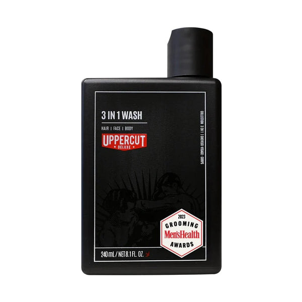 Uppercut Deluxe 3-in-1 Wash Hair, Face & Body Wash for Men