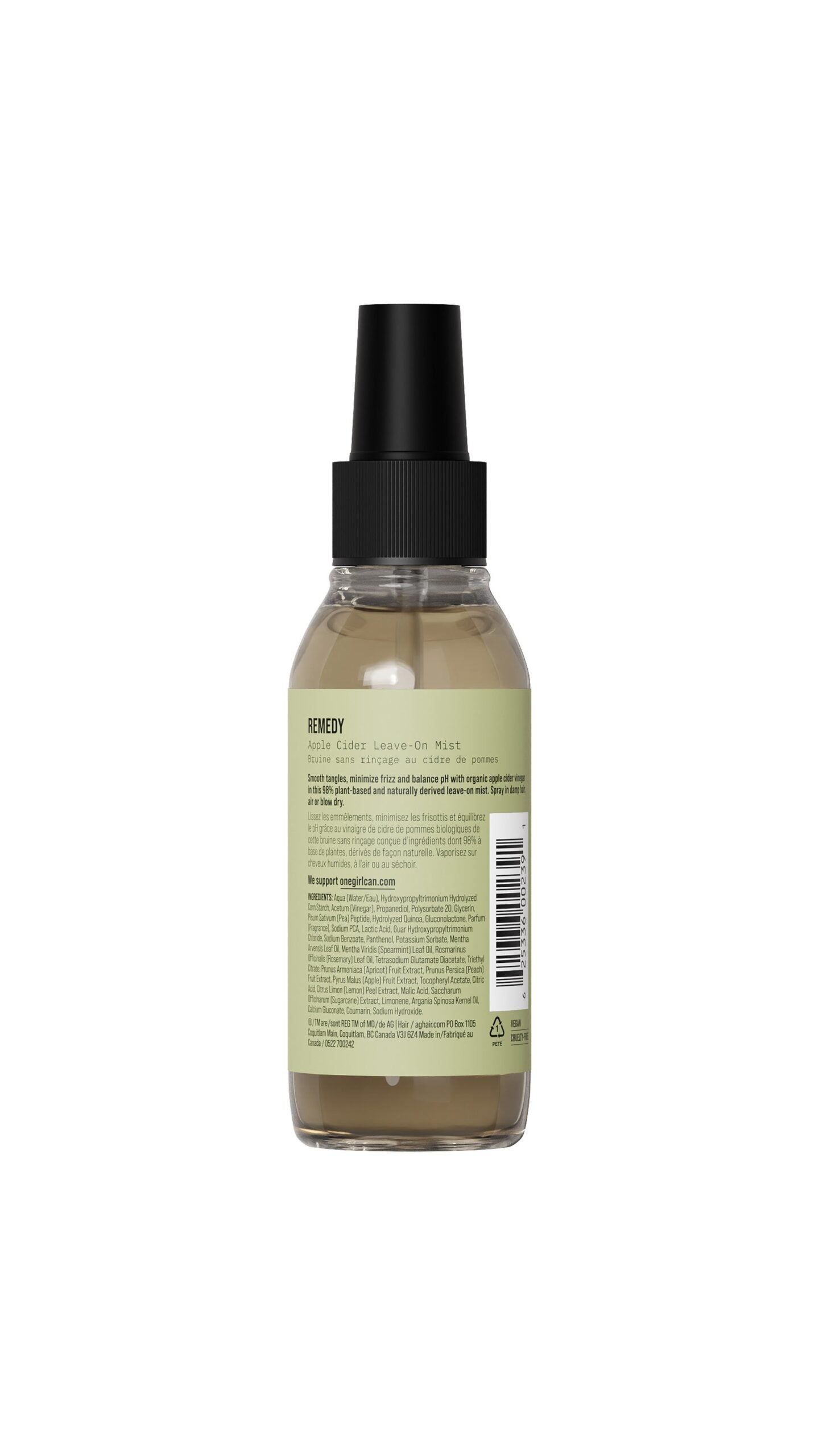 Remedy Apple Cider Vinegar Leave-On Mist by AG