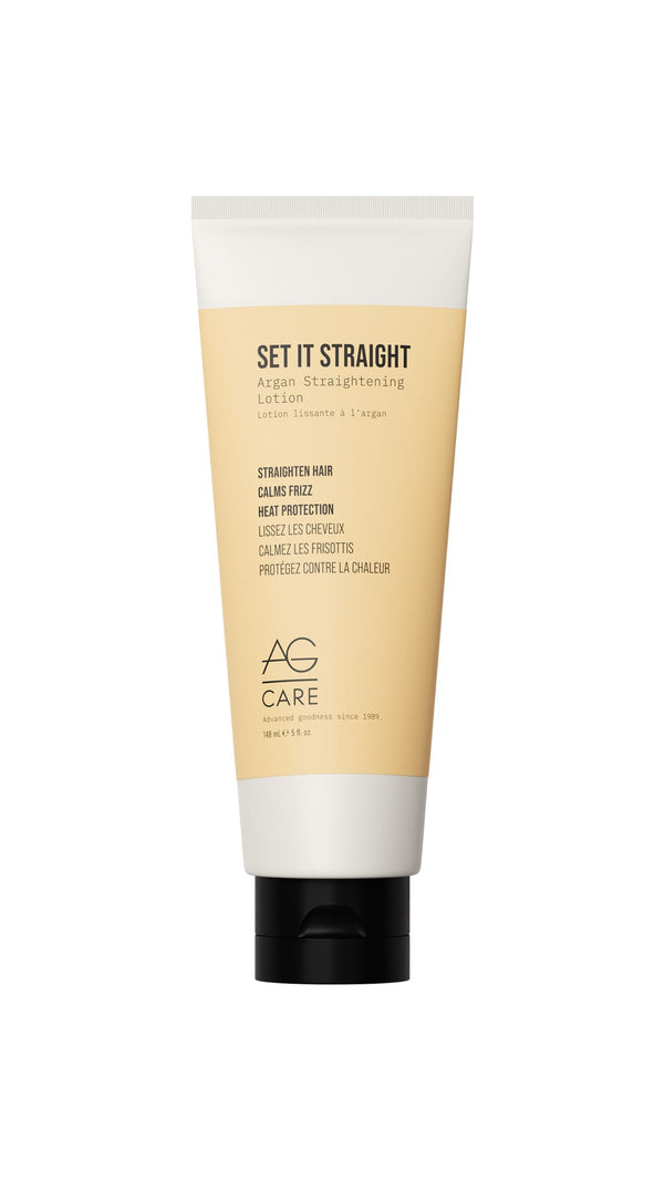 AG Set It Straight Argan Straightening Lotion