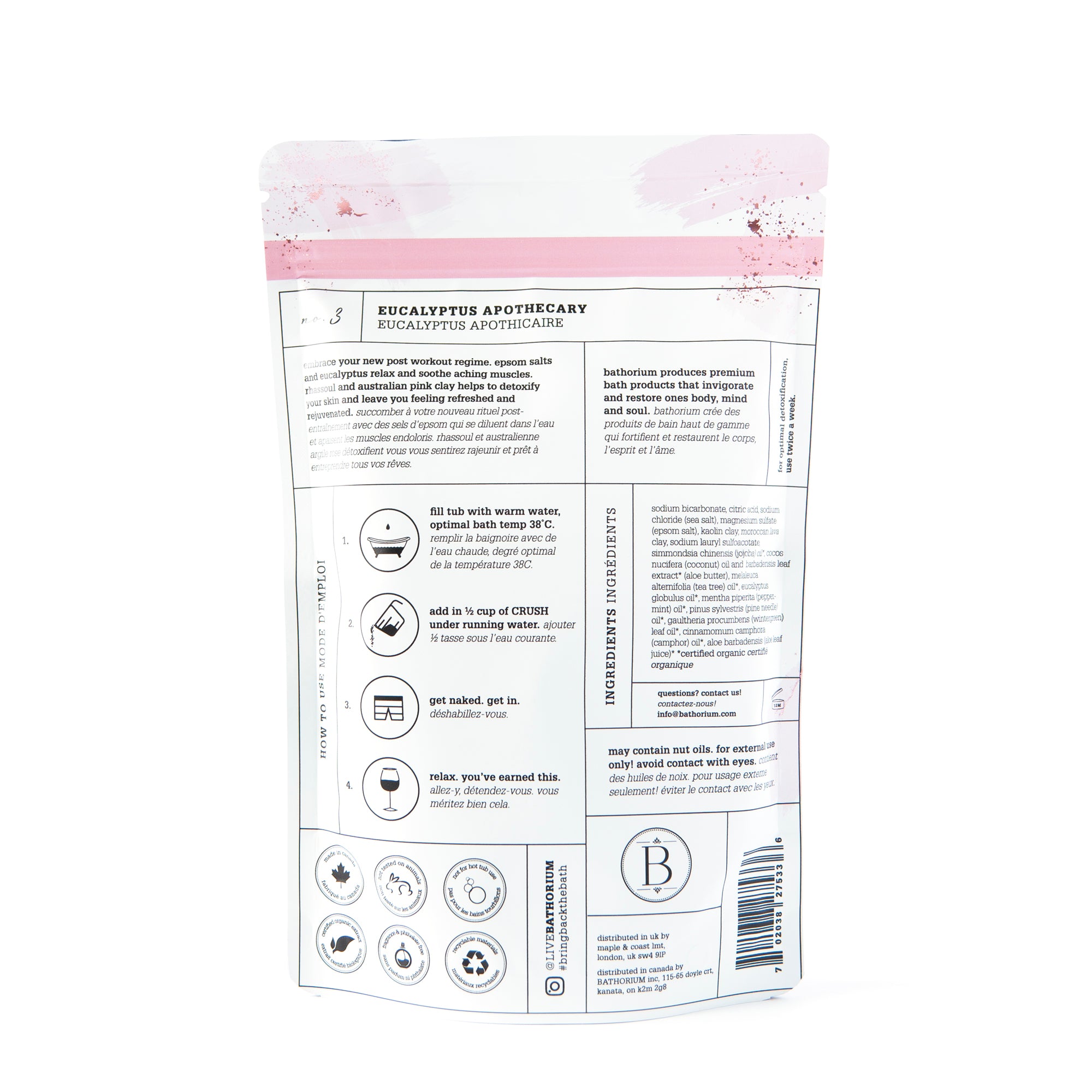 Eucalyptus Apothecary BathCrush by Bathorium
