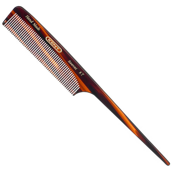 Kent Handmade 190mm Tail Comb  Fine Hair