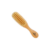 Kent BA10 Cherrywood Baby Brush - Soft White Natural Bristle