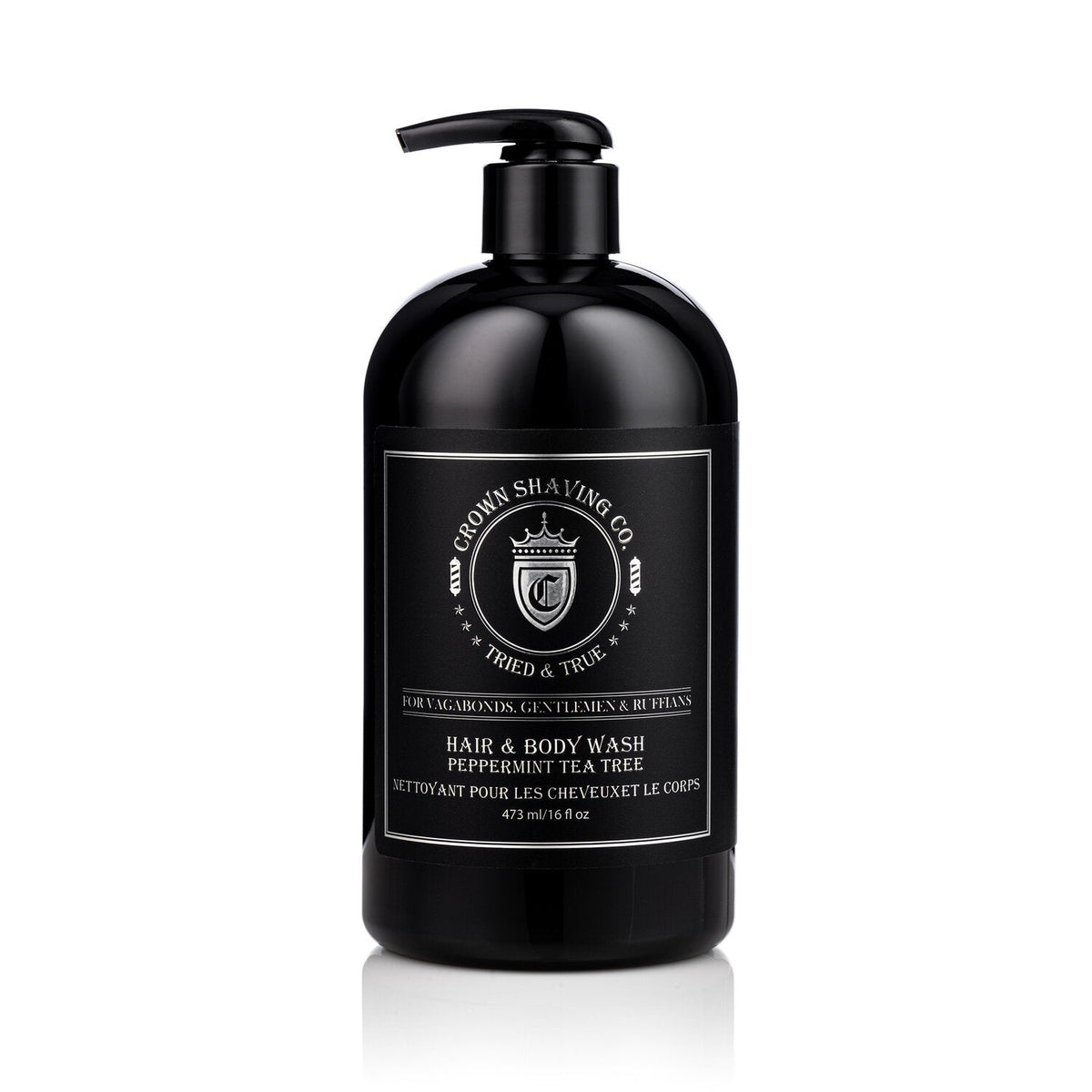 Crown Shaving Co. Peppermint Tea Tree Hair & Body Wash