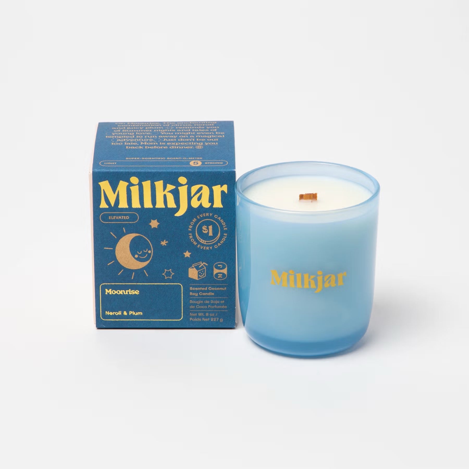 Moonrise Essential Oil Candle – 8oz by Milk Jar Candle Co.