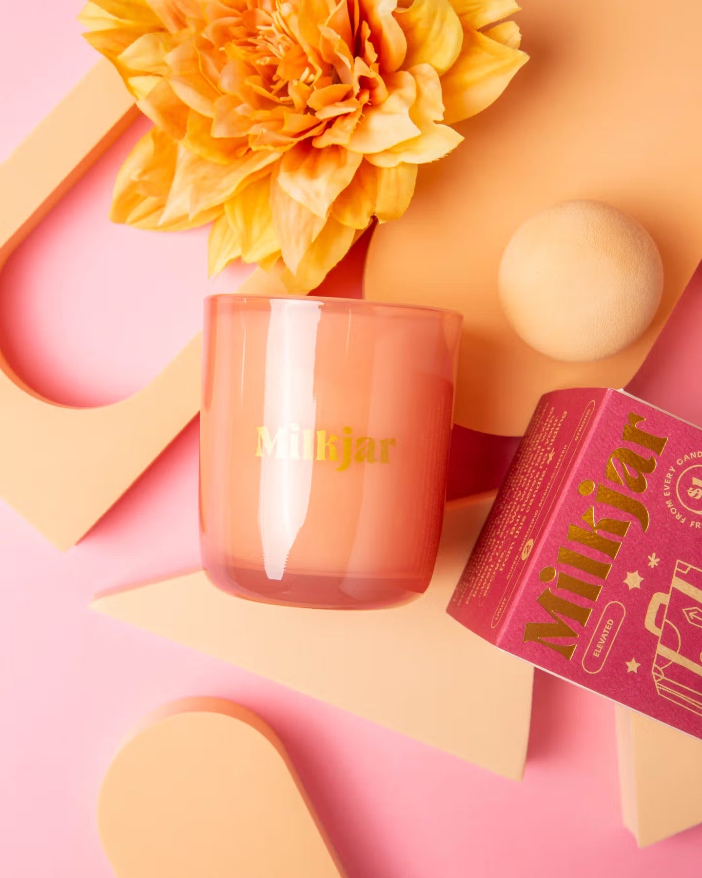 Darjeeling 8oz Candle 8oz  Milk Jar Candle Co.