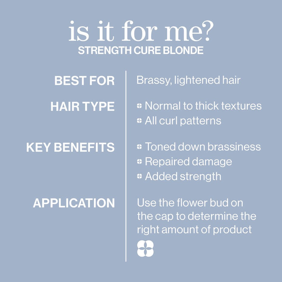 Strength Cure Blonde Conditioner by PUREOLOGY