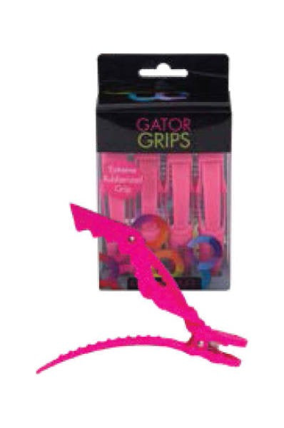 Pink Gator Grip Clips - Set of 4 by Framar