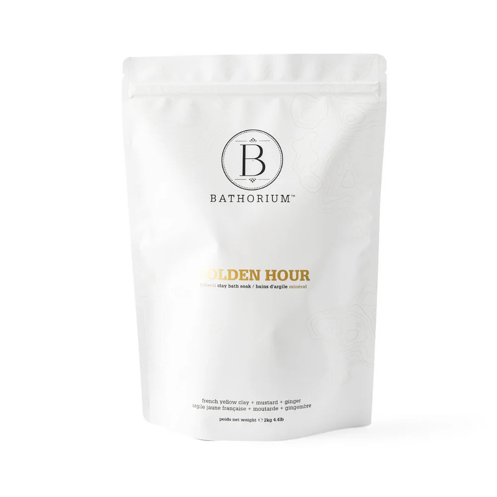 Golden Hour Clay Mineral Soak by Bathorium
