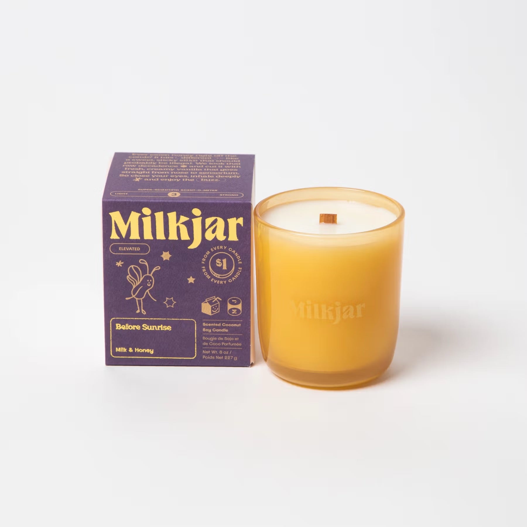 Before Sunrise Essential Oil Candle – 8oz by Milk Jar Candle Co.