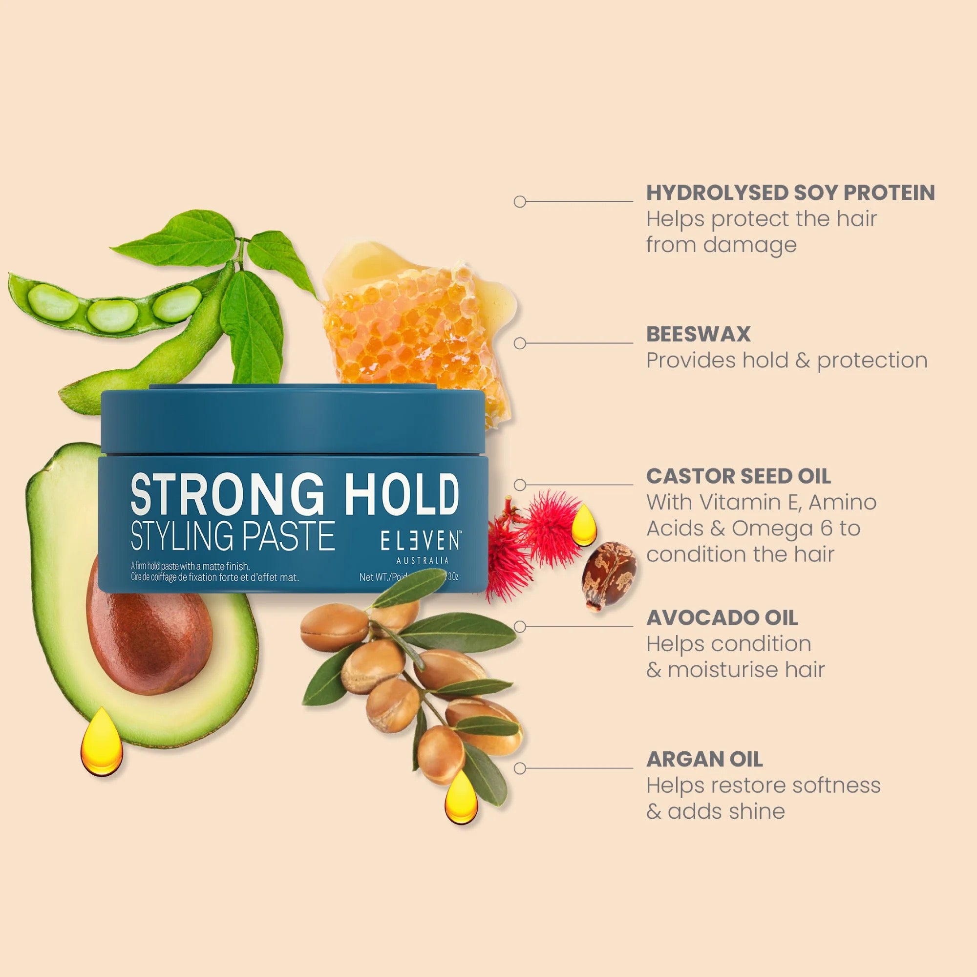 ELEVEN Australia Strong Hold Styling Paste