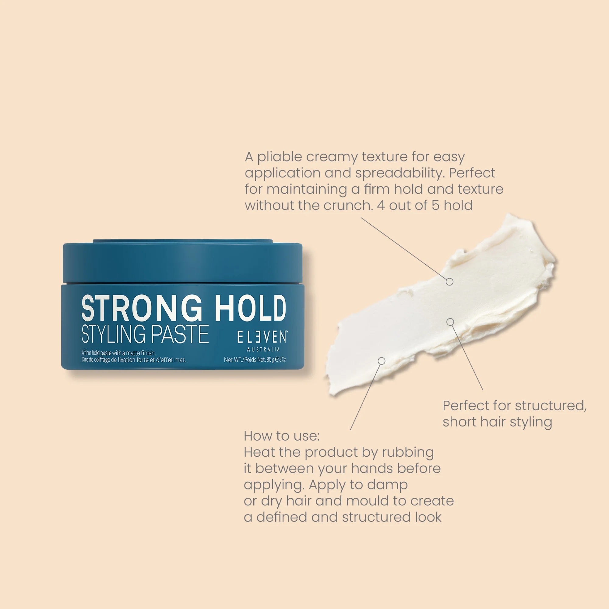 ELEVEN Australia Strong Hold Styling Paste