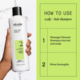 NIOXIN System 2 Scalp + Hair Shampoo