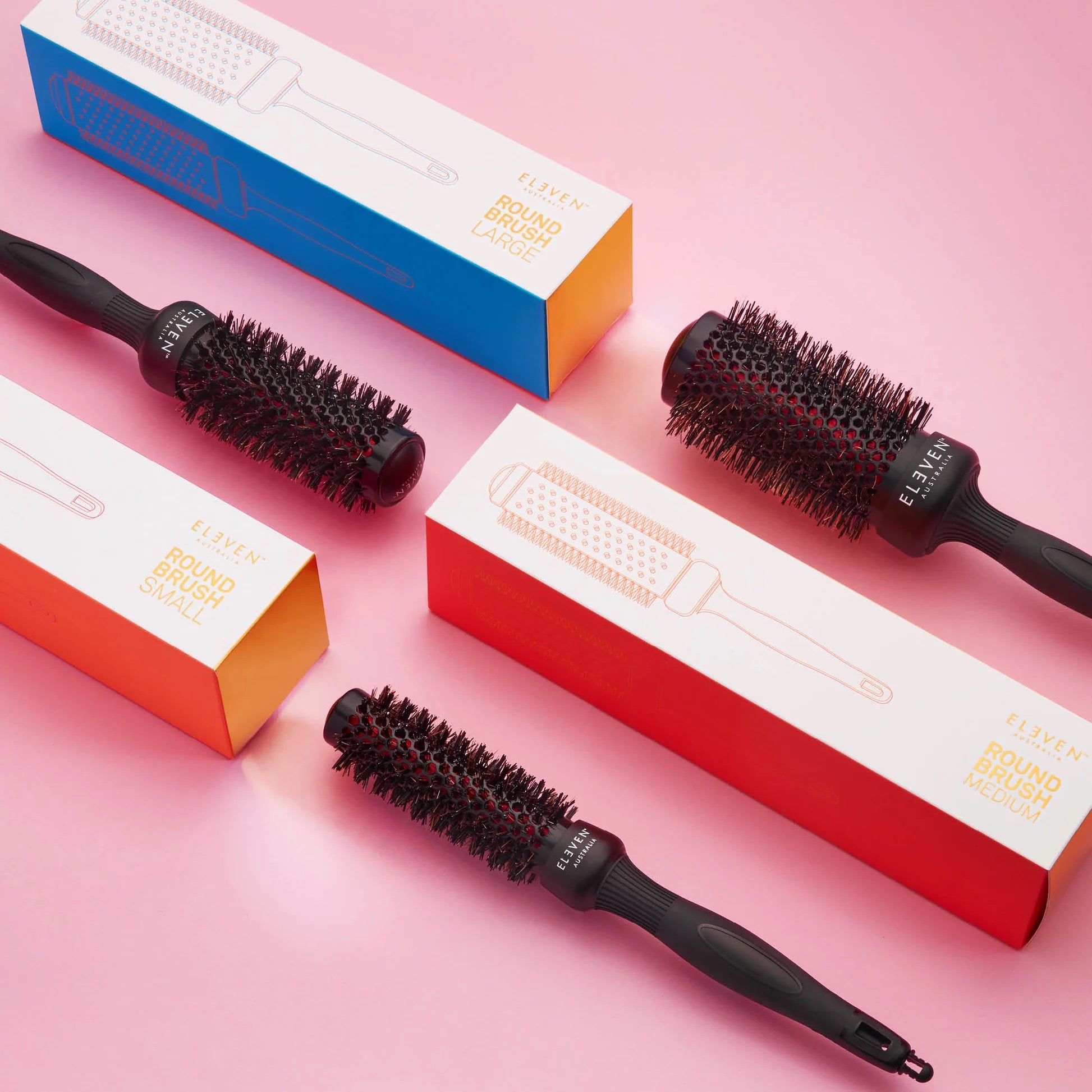 Eleven Australia Professional Round Brush in 3 Sizes