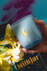 milk jar CANDLE CO. Moonrise Essential Oil Candle – 8oz