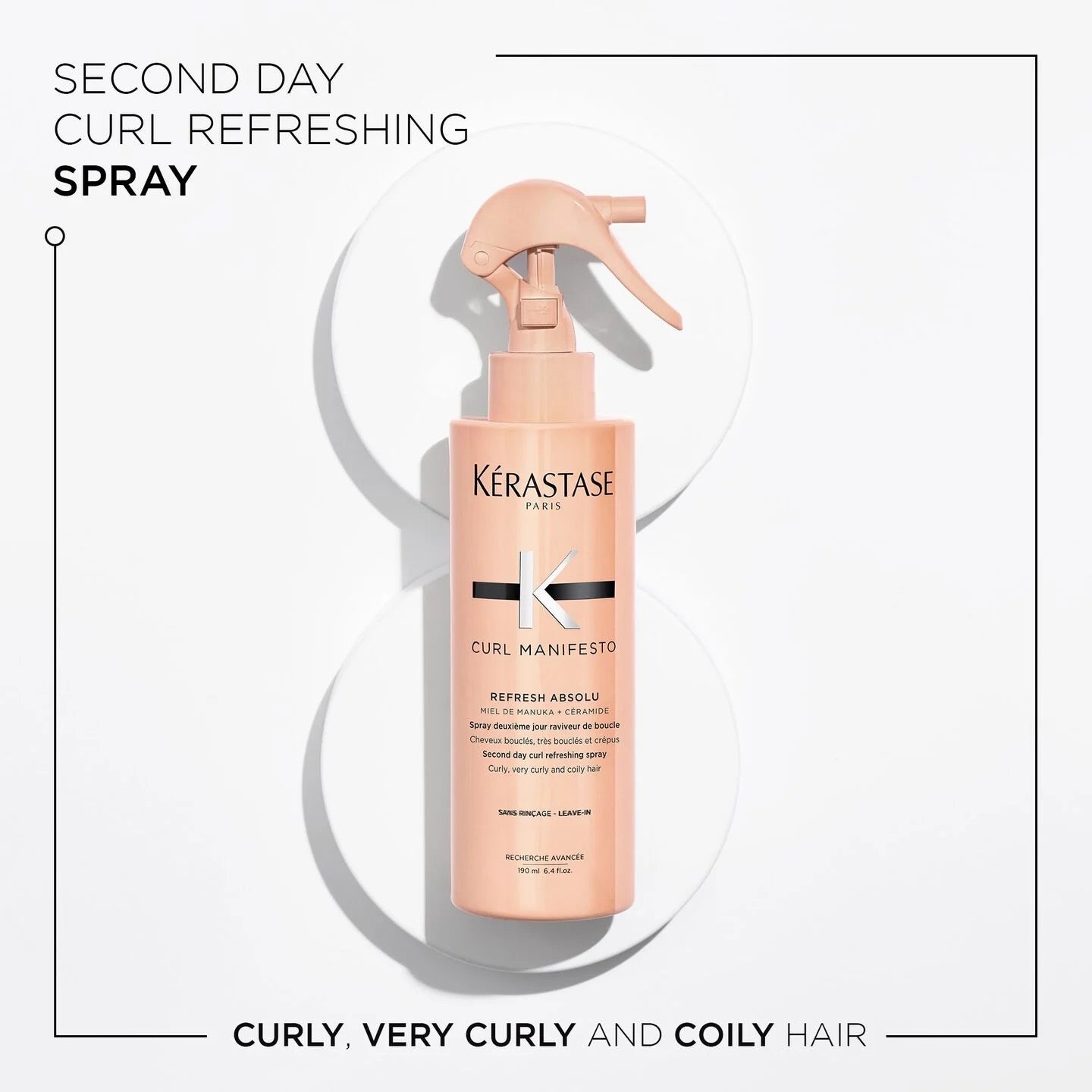 Curl Manifesto Refresh Absolu Hair Spray by Kerastase