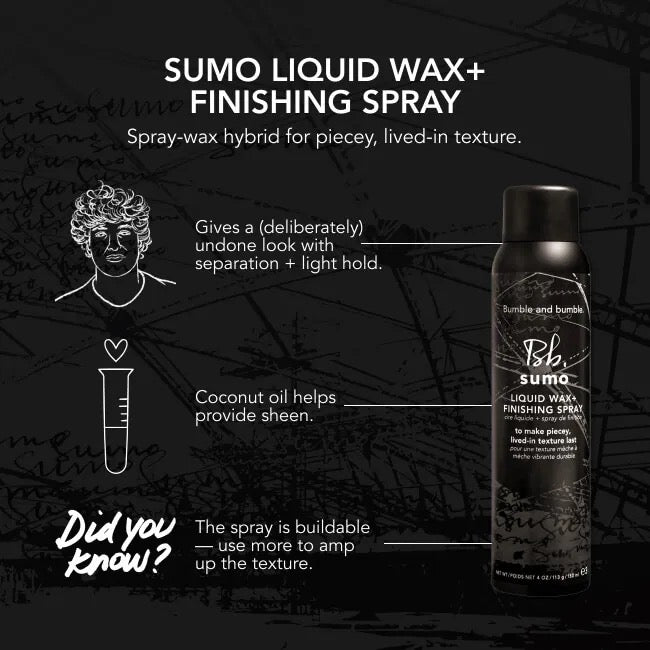 Bumble and Bumble Sumo Liquid Wax + Finishing Spray