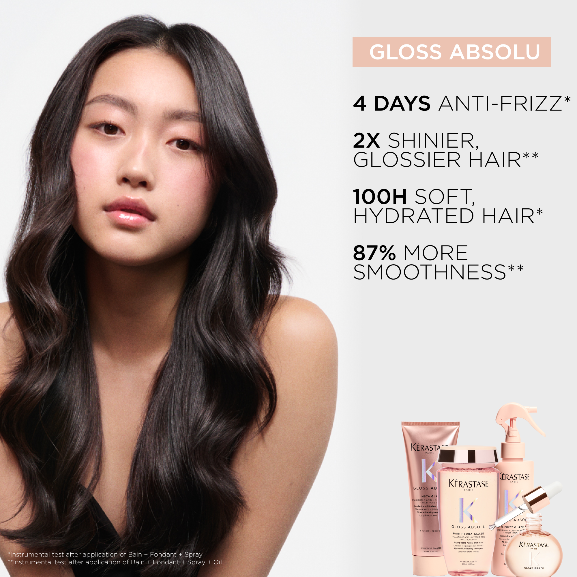 Kérastase Gloss Absolu Bain Hydra-Glaze – High-Shine Hydrating Shampoo