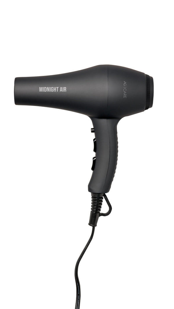 AG Hair Midnight Air Matte Black Tourmaline Ionic Speed Dryer