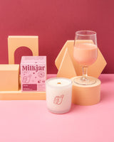 milk jar CANDLE CO. Dandy Candle – 8oz