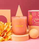 milk jar CANDLE CO. Darjeeling Candle – 8oz