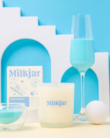 Milk Jar Candle Co. Fresh Laundry Candle - Spring Rain & Vanilla