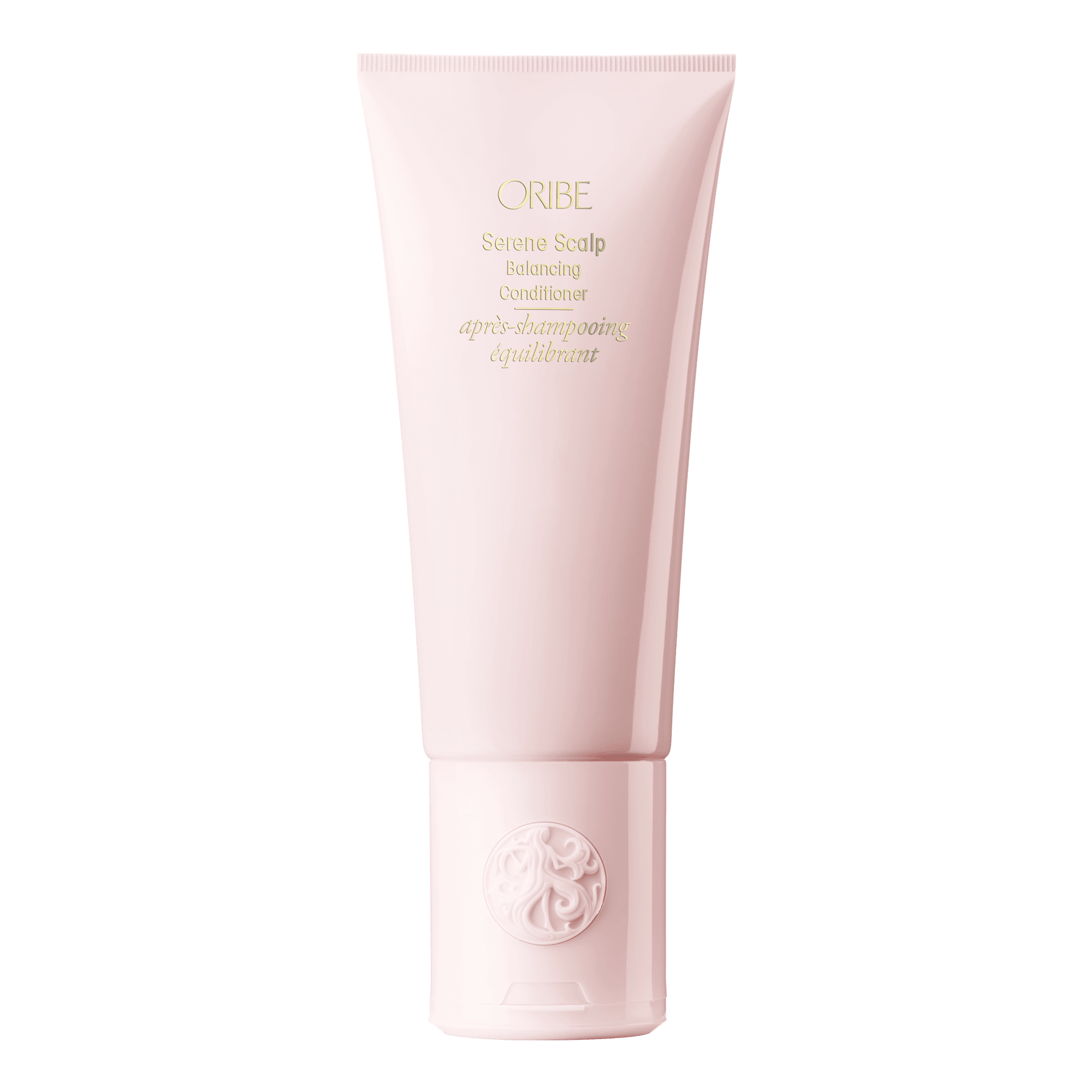 Oribe Serene Scalp Conditioner in light Pink container