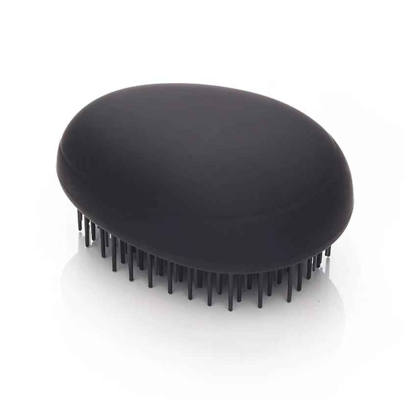 Pebble Detangling Brush in Matt Black by Kent