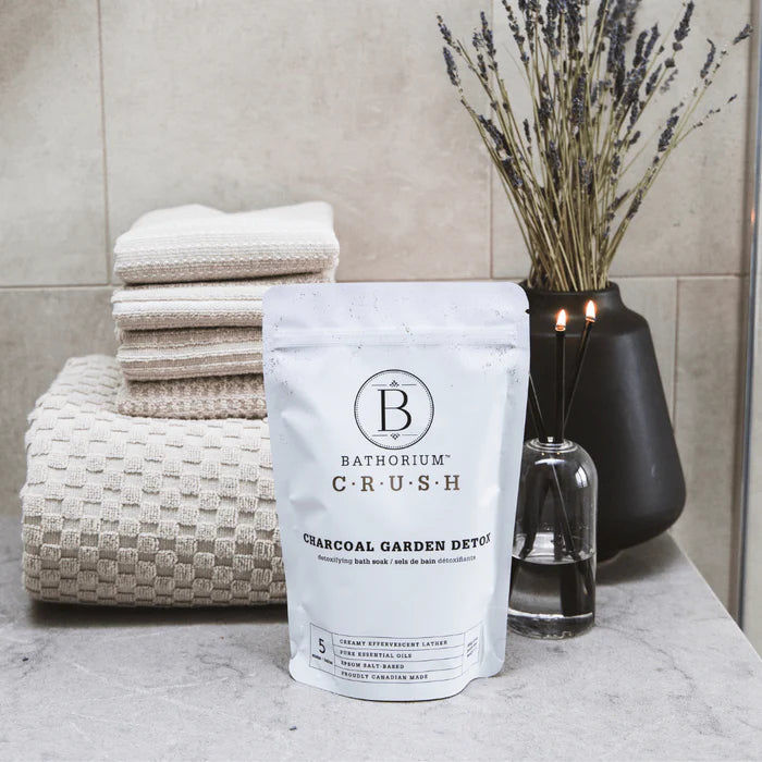 Charcoal Garden Detox Bath Crush  by Bathorium