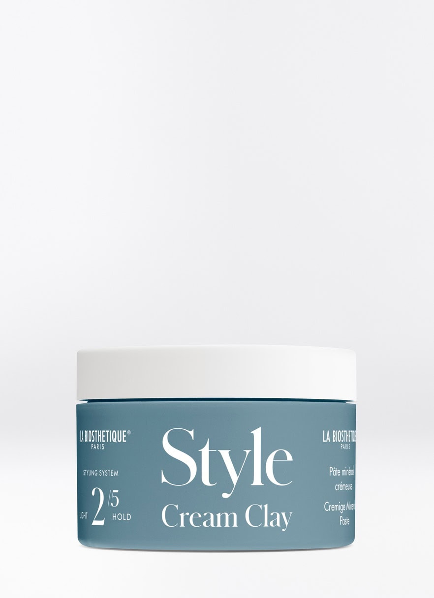 Cream Clay with a Medium Hold with a Matte Finish
