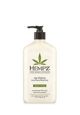 Hempz Age Defying Herbal Body Moisturizer - Hemp Seed Oil Body Lotion