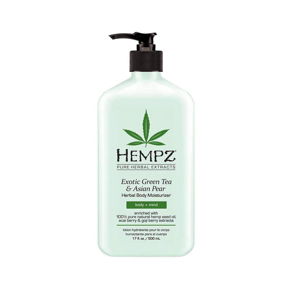 Exotic Green Tea & Asian Pear Herbal Body Moisturizer by HEMPZ