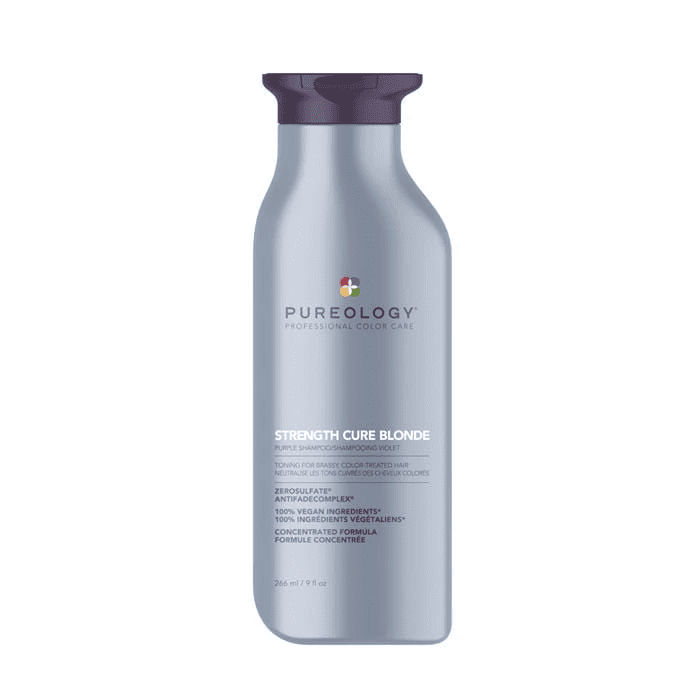 Pureology Strength Cure Blonde Shampoo | Purple Toning