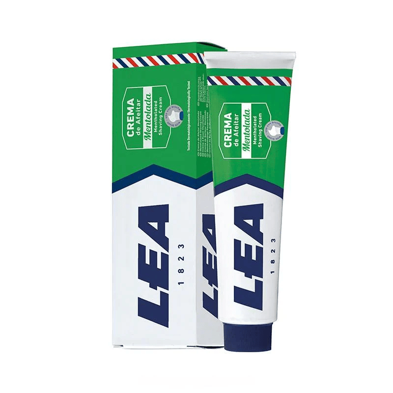 LEA Shaving Cream with Menthol Brush Application