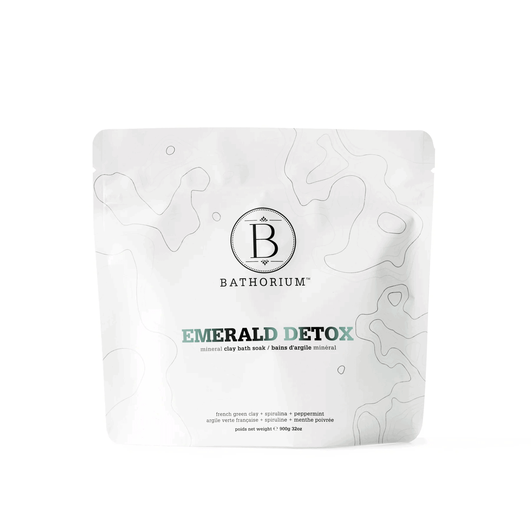 Emerald Detox Clay Mineral Soak by Bathorium