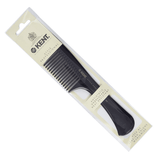 Kent Handled Rake Comb 220mm Hard Rubber for Thick Hair