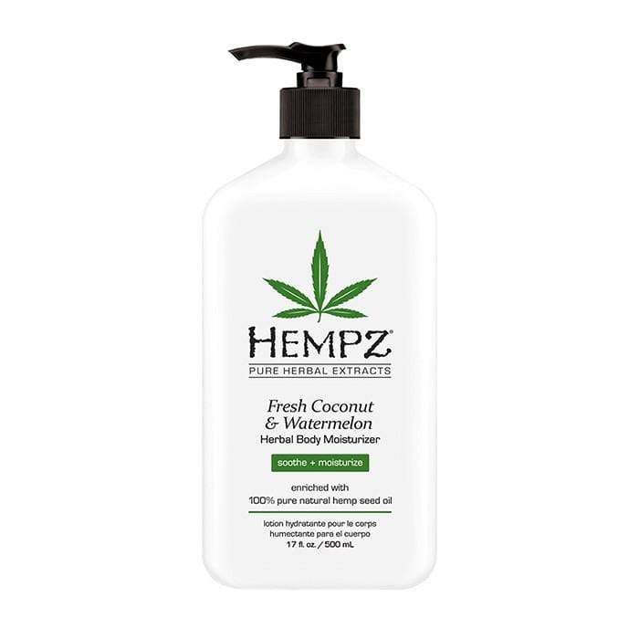 Fresh Coconut & Watermelon Herbal Body Moisturizer by HEMPZ