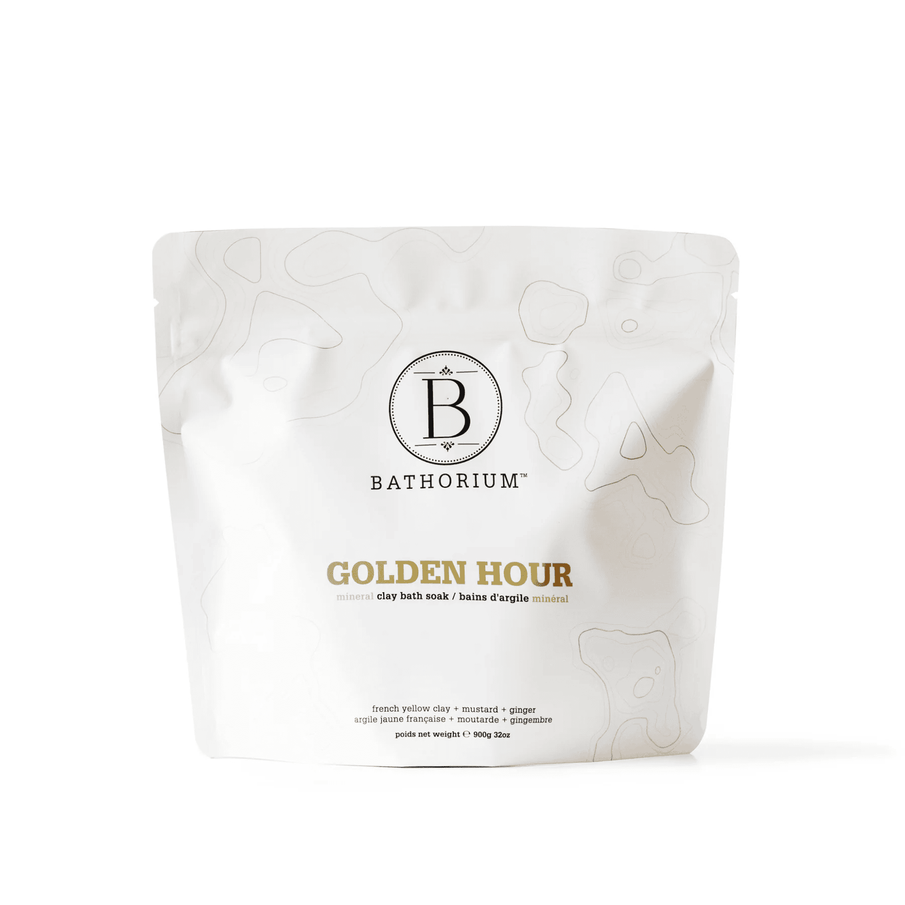 Golden Hour Clay Mineral Soak by Bathorium