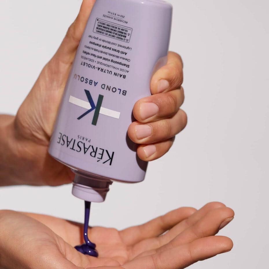 Blond Absolu Bain Ultra-Violet Shampoo by Kerastate