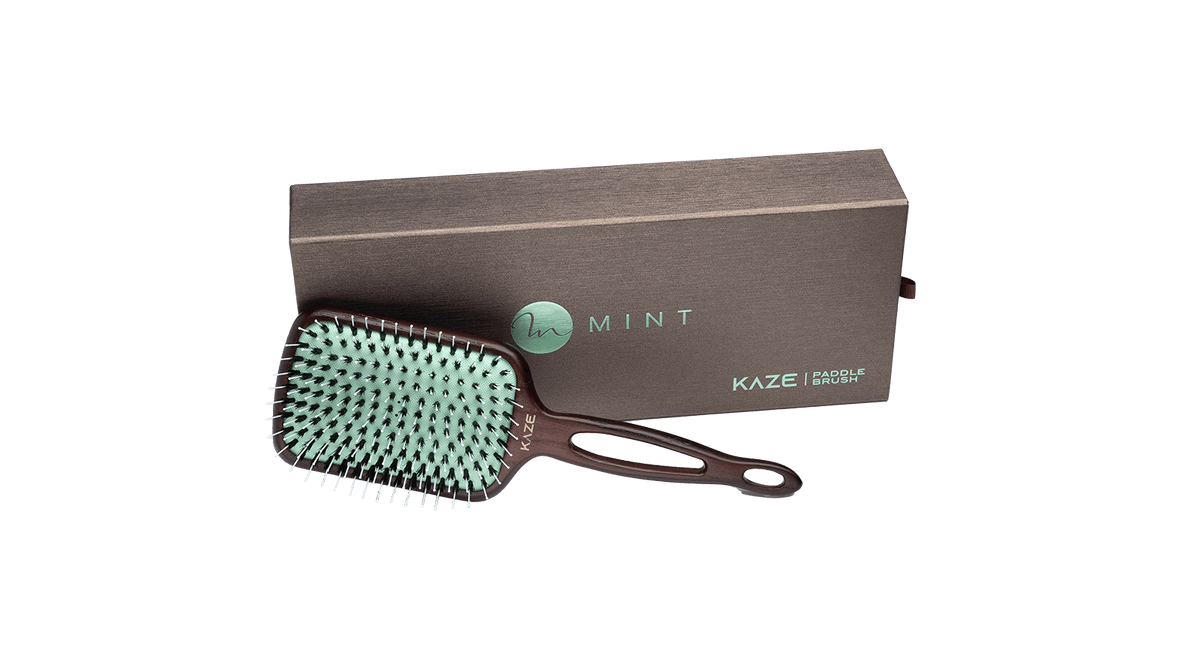 Mint Kaze Boar Bristle Brush Eco-Friendly Balayage Brush