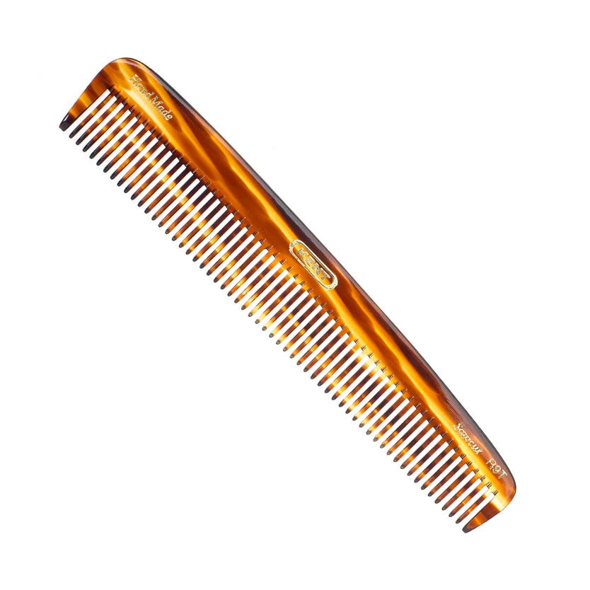 Kent Handmade 190mm Dressing Table Comb Coarse Teeth for Thick Hair